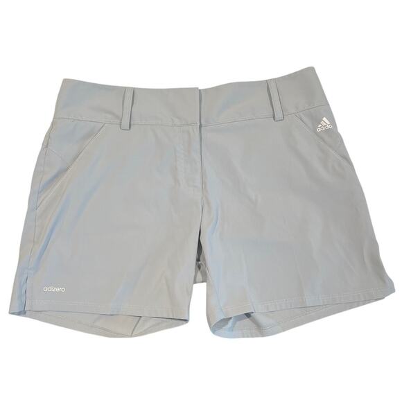 Adidas Gray Adizero Running Shorts Women's Size 6 Moisture Wicking, Comfortable - Picture 1 of 9